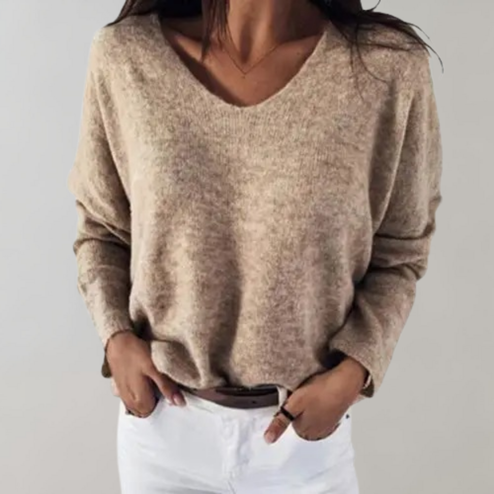 Levoire | Pull Léger Pour Femmes Beige
