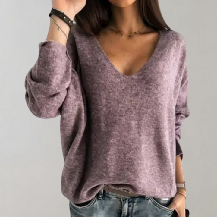 Levoire | Pull Léger Pour Femmes Lilas