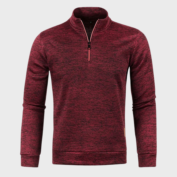 Levoire | Sweat-Shirt Léopard Peroni Rot