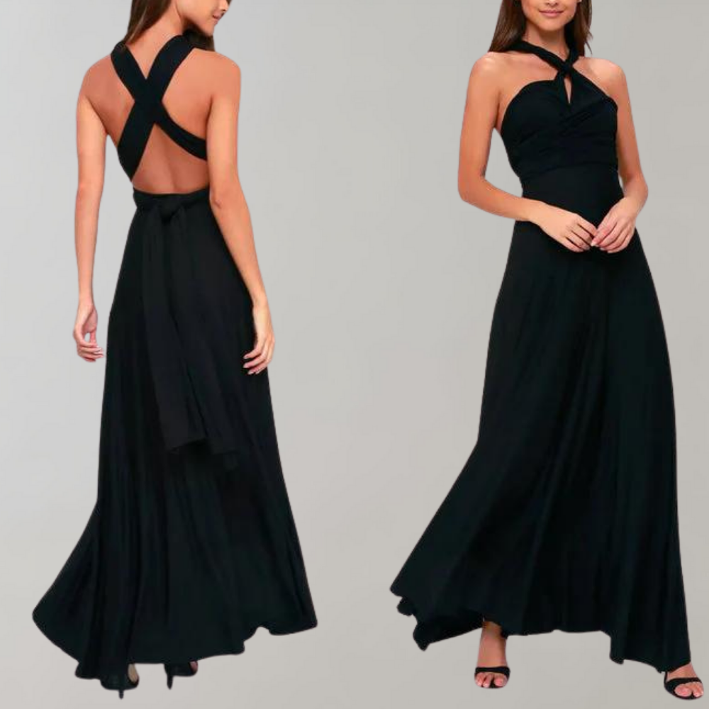 Levoire | Robe D'Été Mica Noir