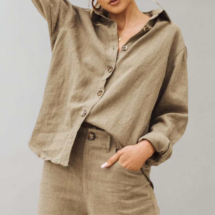 Levoire | Blouse Femme Khaki