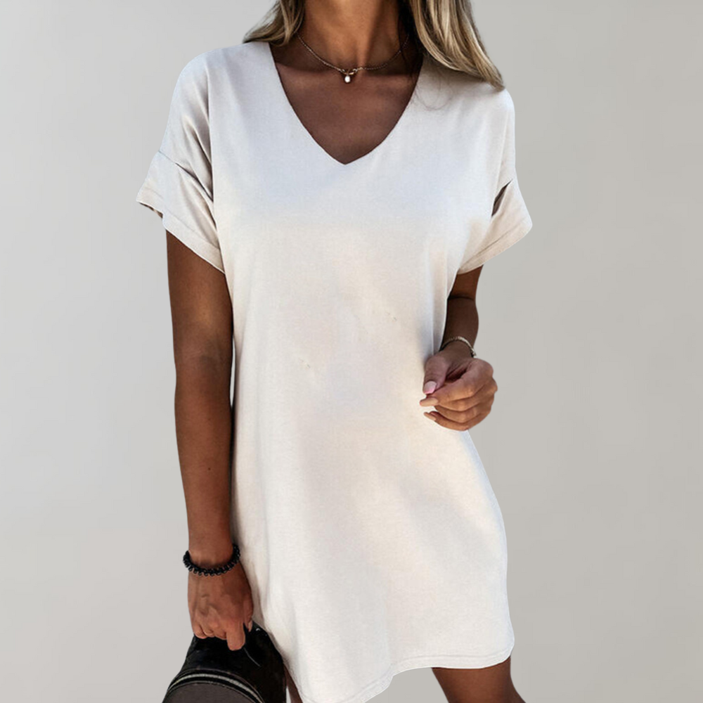 Levoire | Robe Décontractée Pour Femmes D'Une Marque Blanc