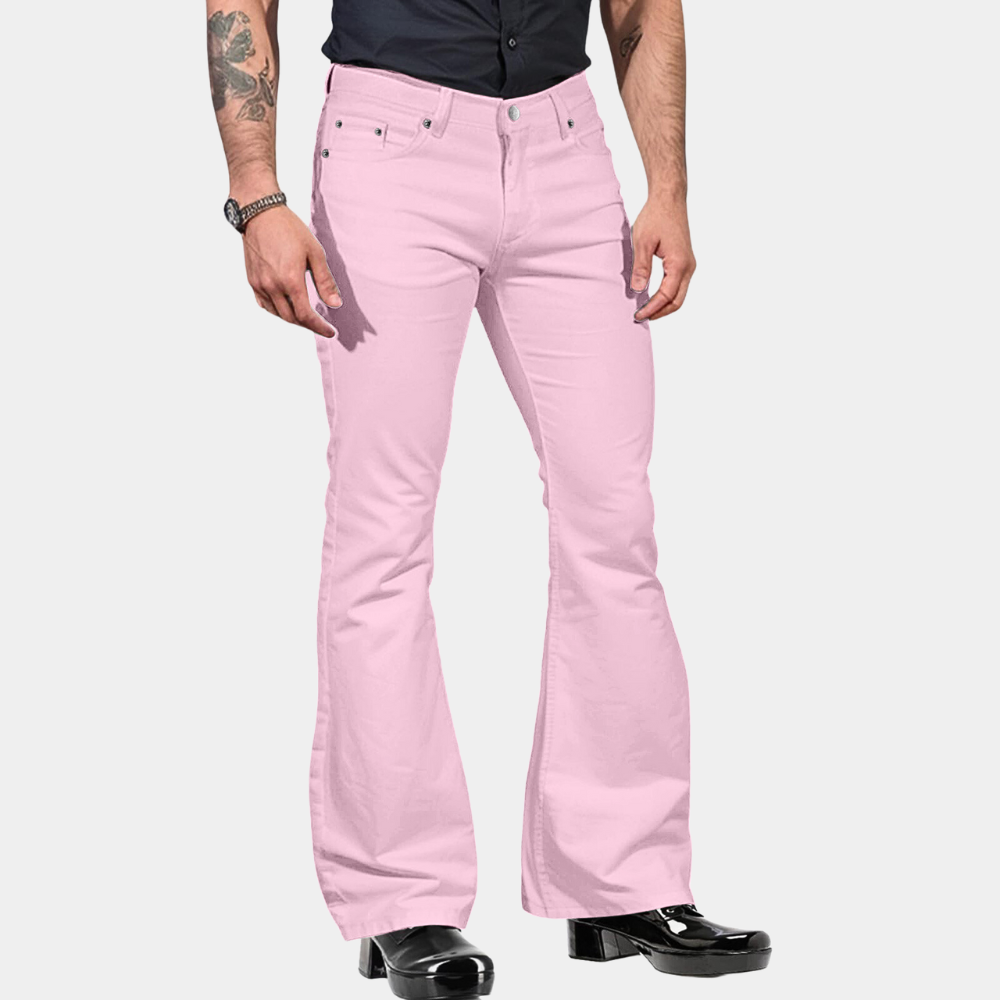 Levoire | Pantalons Inspirés De La Récolte De Vin Pour Hommes Rosa