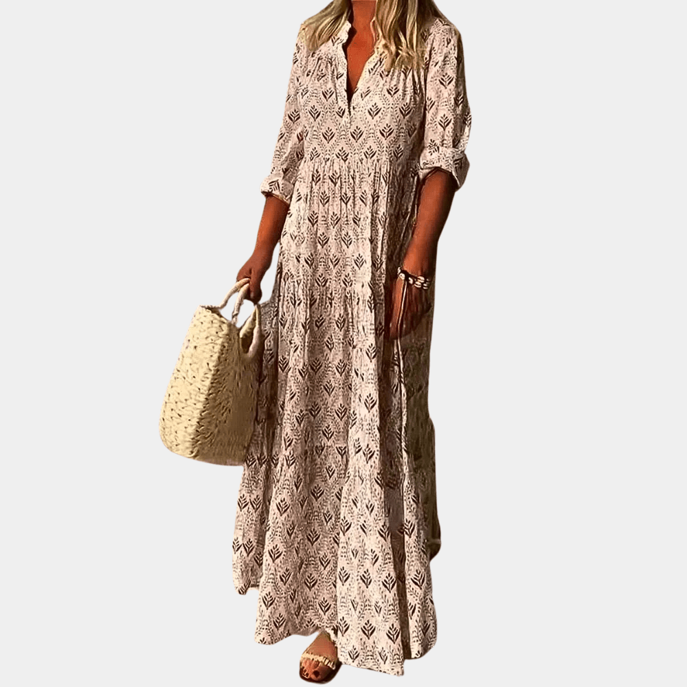 Levoire | Grande Taille, Robe Décontractée Pour Femmes Rosa