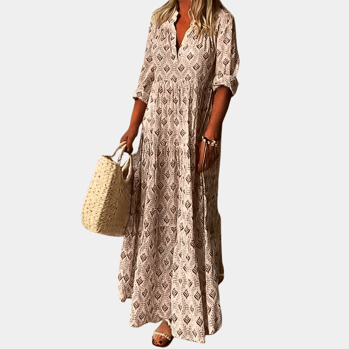 Levoire | Grande Taille, Robe Décontractée Pour Femmes Rosa