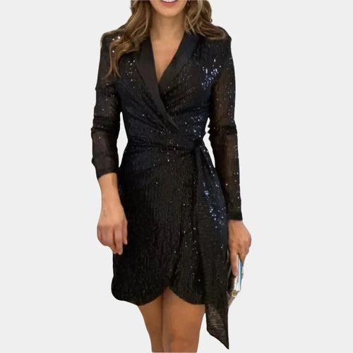 Levoire | Robe Minime V Avec Décolleté En V Et Revers