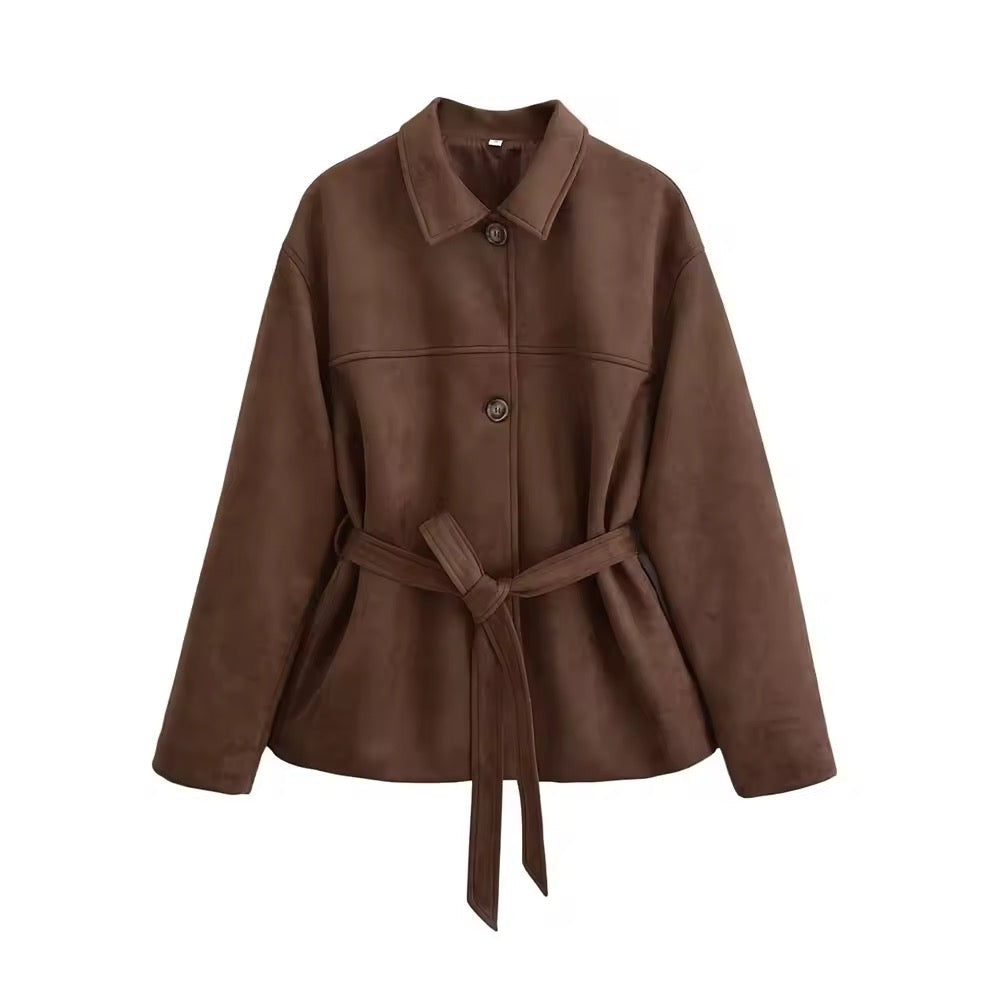 Levoire | Chemise De Travail Avec Ceinture À Nouer