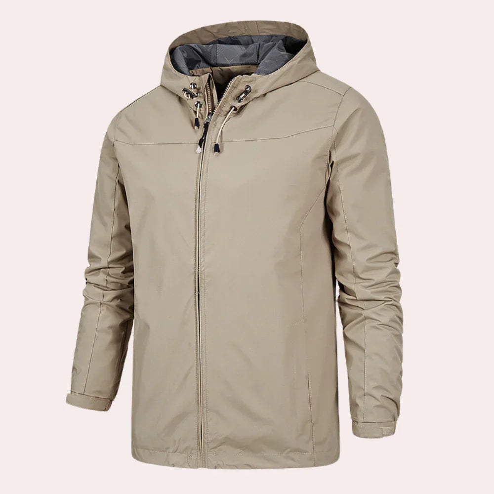 Levoire | Coupe-Vent Avec Capuche Khaki