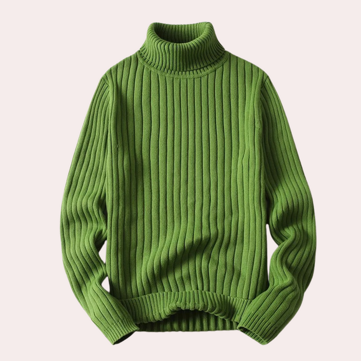Levoire | Pull À Col Roulé Pour Femmes Vert