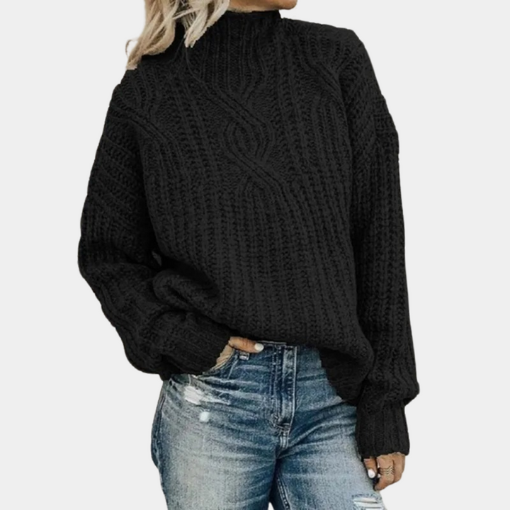 Levoire | Pull En Maille Confortable Noir