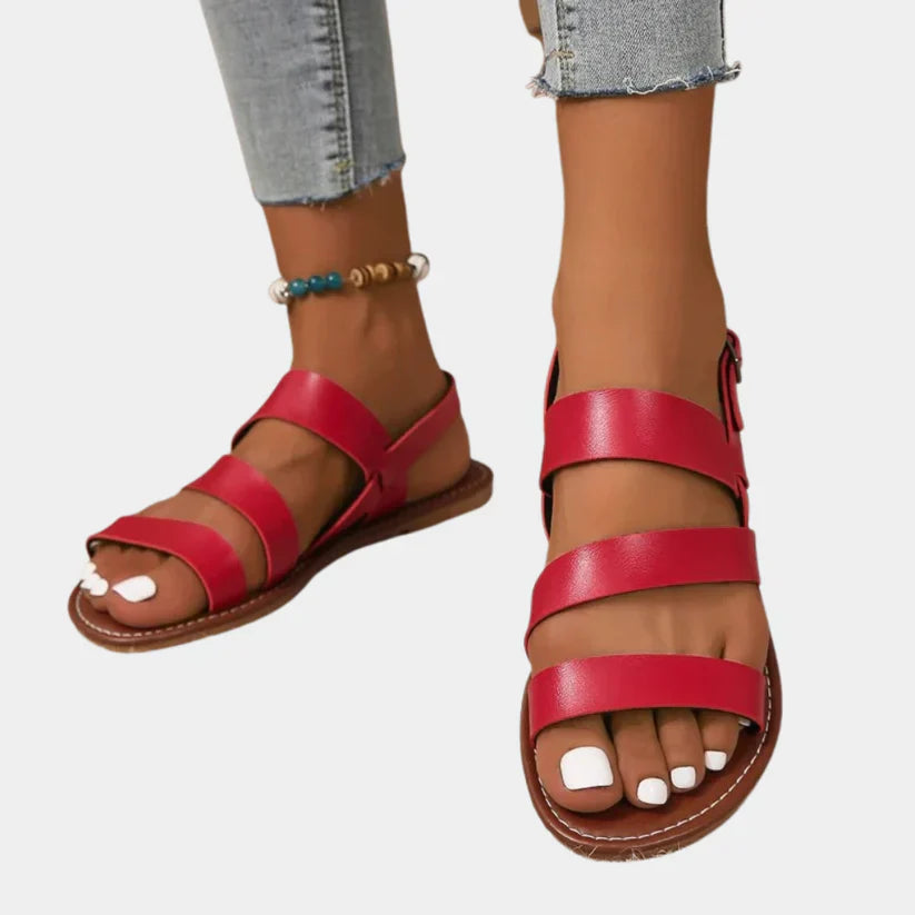 Levoire | Sandales À La Mode Pour Femmes Rot