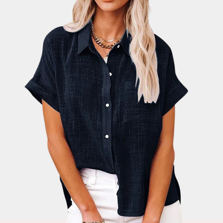 Levoire | Blouse D'Été Décontractée Pour Femmes Noir