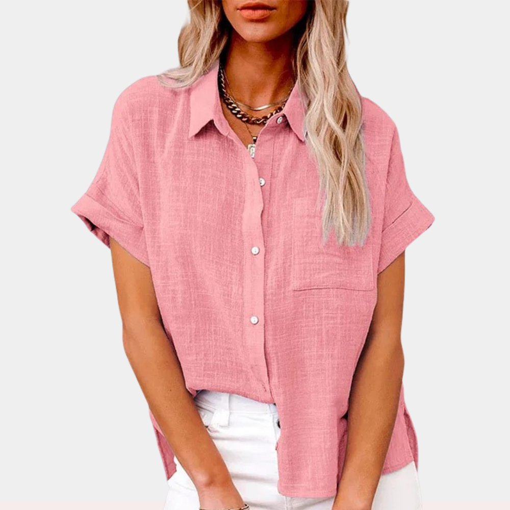 Levoire | Blouse D'Été Décontractée Pour Femmes Rosa