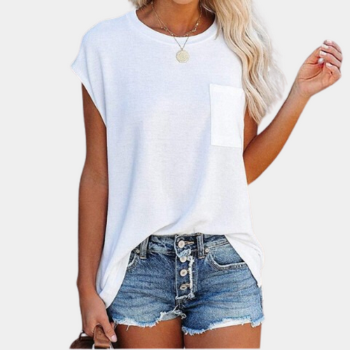 Levoire | T-Shirt D'Été Pour Femmes Dans Un Style Décontracté