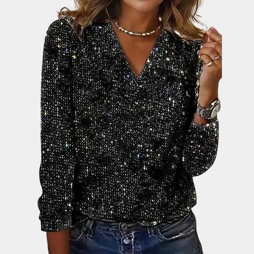 Levoire | Haut Pour Femmes Élégant Avec Des Paillettes
