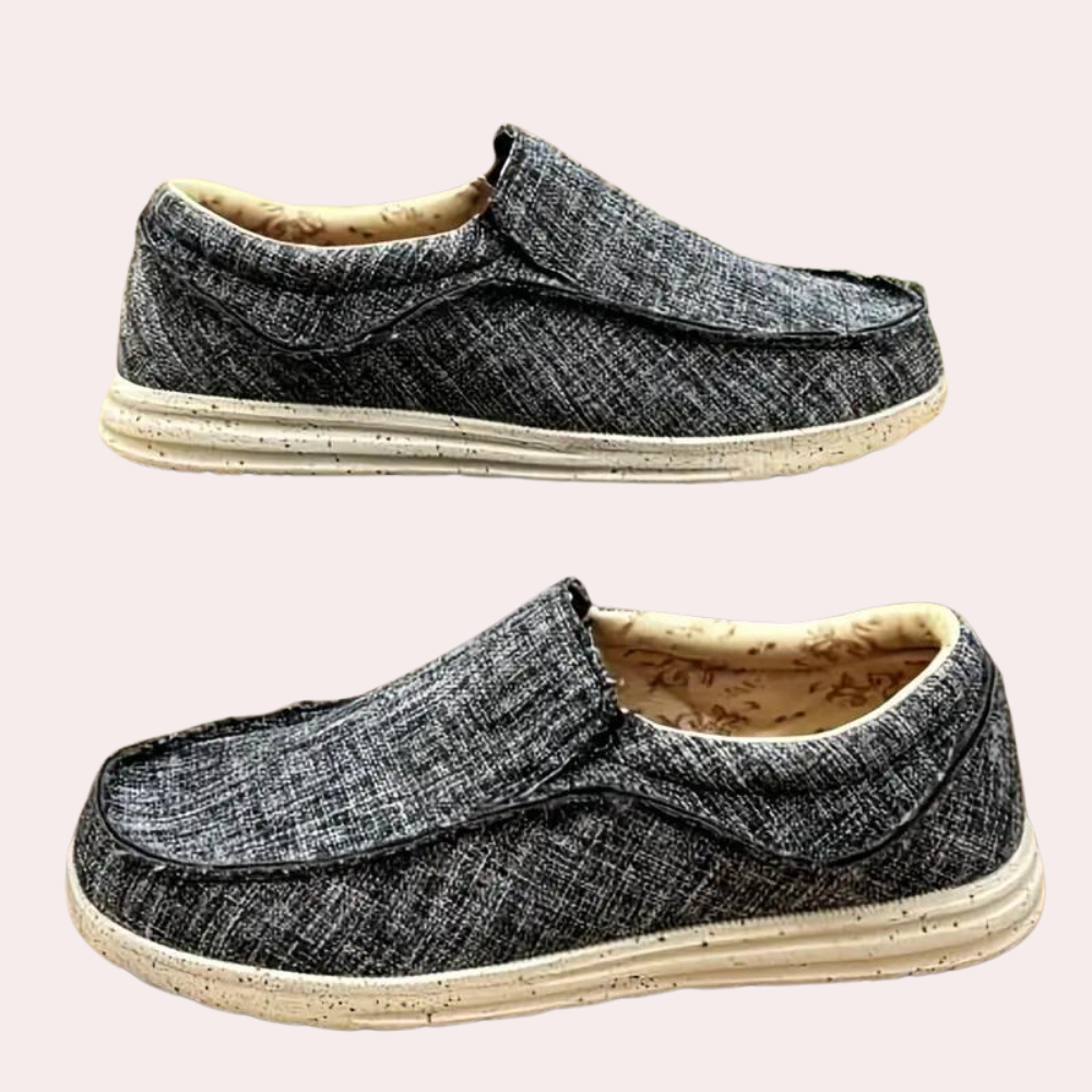 Levoire | Mocassins Pour Hommes Confort Respirant Design Intemporel Noir