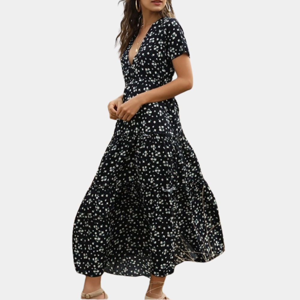 Levoire | Robe de soirée relaxante et intemporelle Noir
