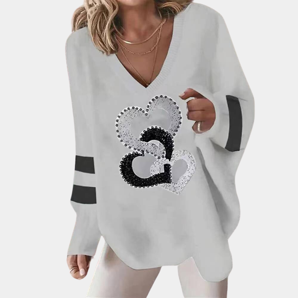 Levoire | Pull Hiver Élégant Et Contemporain Gris