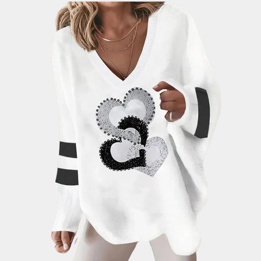 Levoire | Pull Hiver Élégant Et Contemporain Blanc
