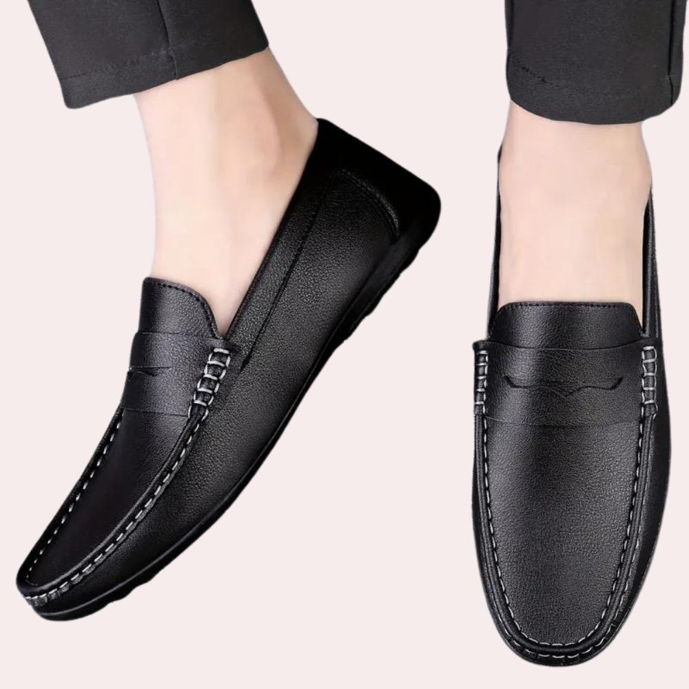 Levoire | Mocassins Pour Hommes Confortables & Styles Noir