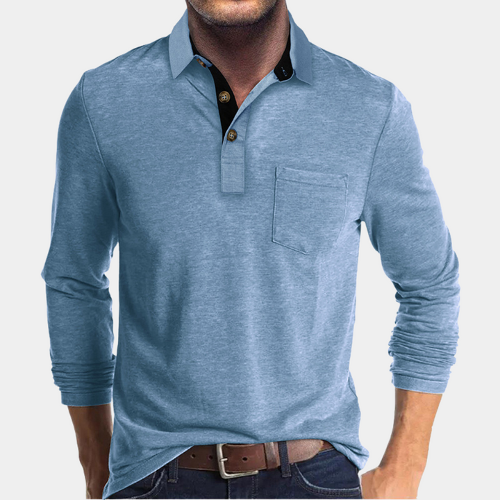 Levoire | Polo à la mode pour homme Bleu ciel