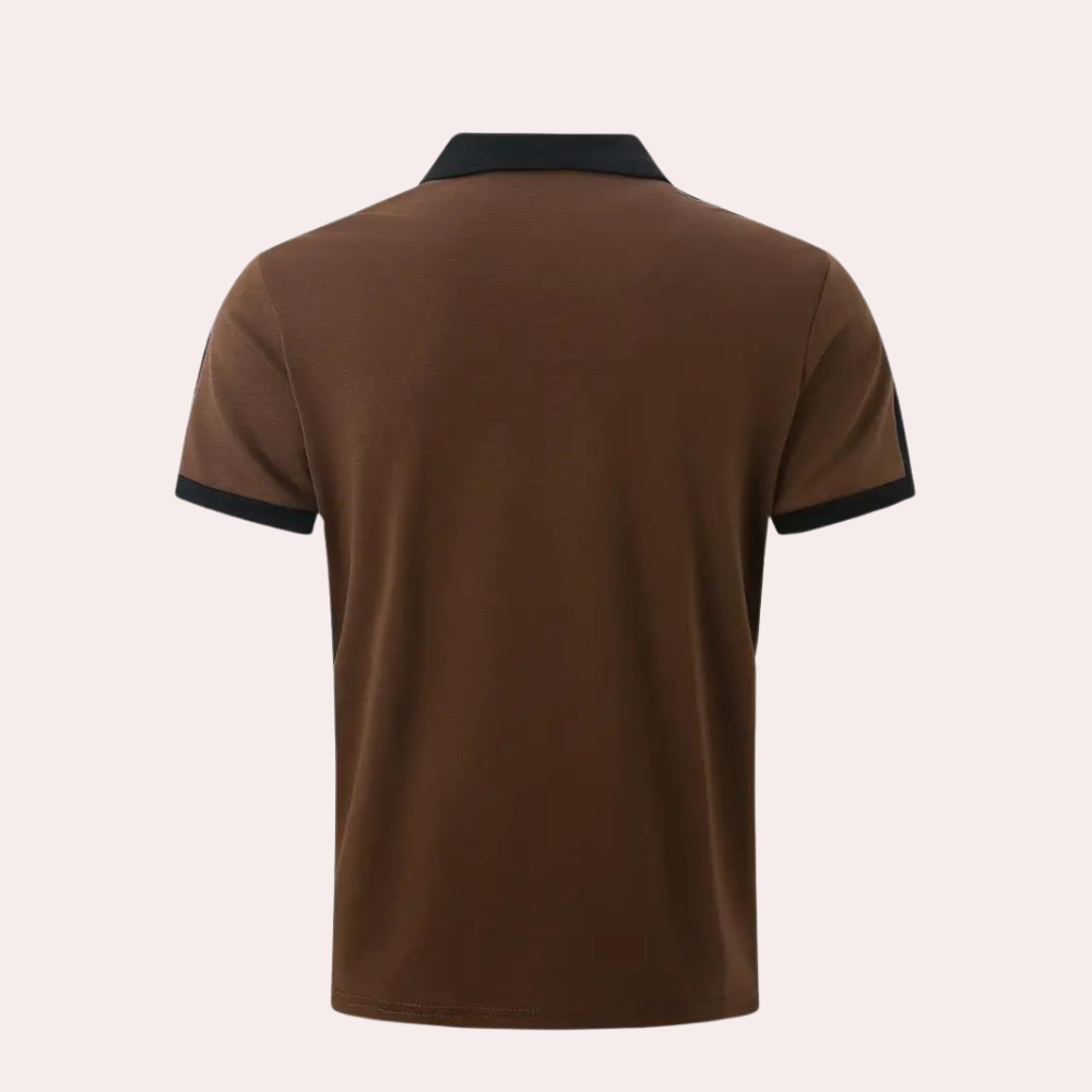 Levoire | T-Shirt Polo Décontracté Pour Homme À Manches Courtes