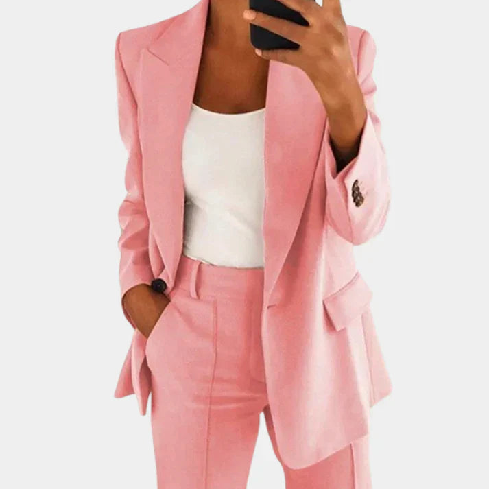 Levoire | Ensemble Blazer Pour Femmes Rosa