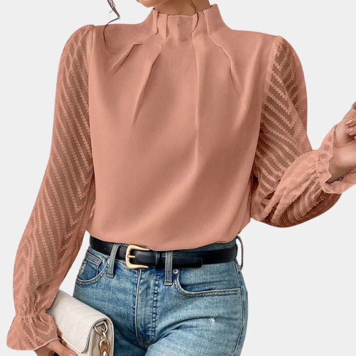 Levoire | Chemise En Chiffon Délicate Rosa