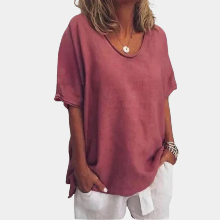Levoire | Un T-Shirt Surdimensionné Pour Femmes Rot