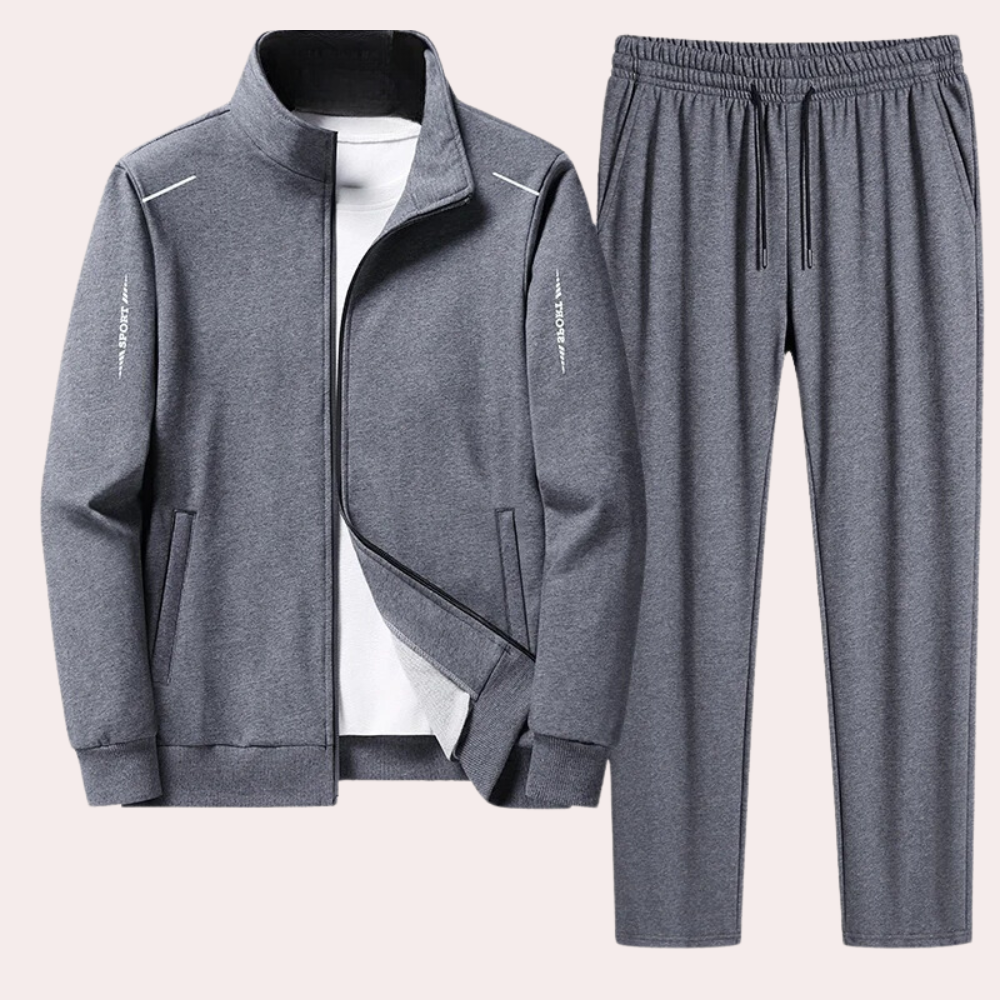 Levoire | Ensemble D'Entraînement Sportif Pour Hommes Gris