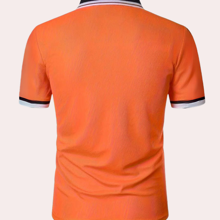 Levoire | Chemise Polo Slim Fit À Manches Courtes