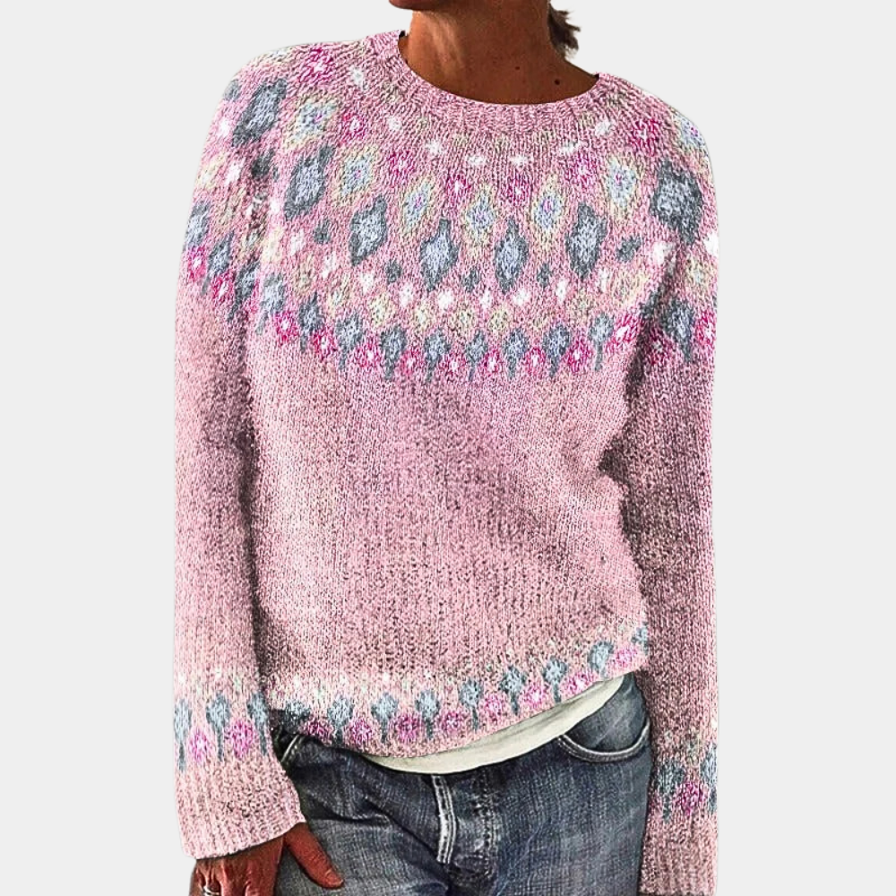 Levoire | Blouse Avec Des Rayures Élégantes Rosa