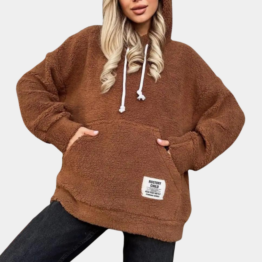 Levoire | Un Hoodie Chaud Pour Femmes Braun