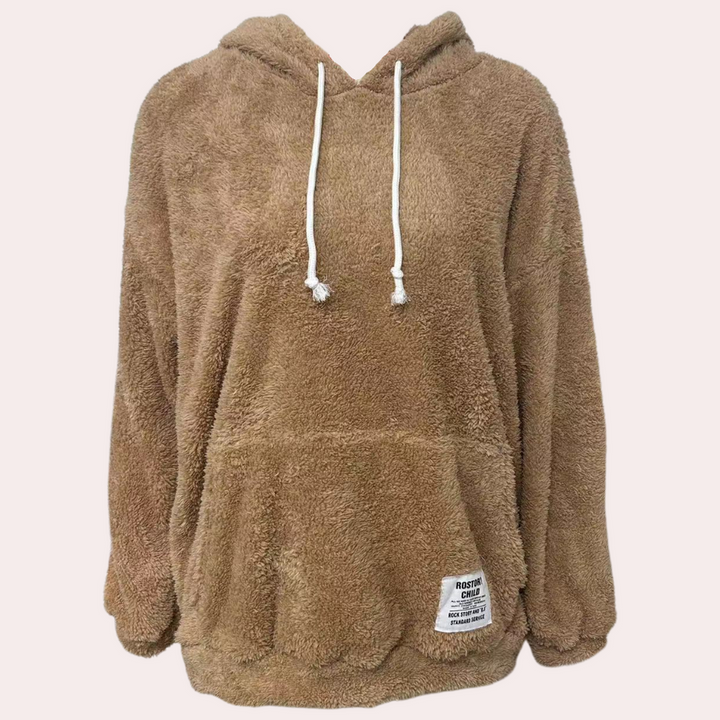 Levoire | Un Hoodie Chaud Pour Femmes Marron clair