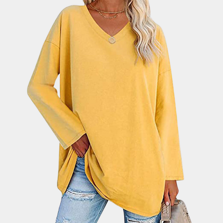 Levoire | Veste Sport-Chic En Molleton Doux Jaune