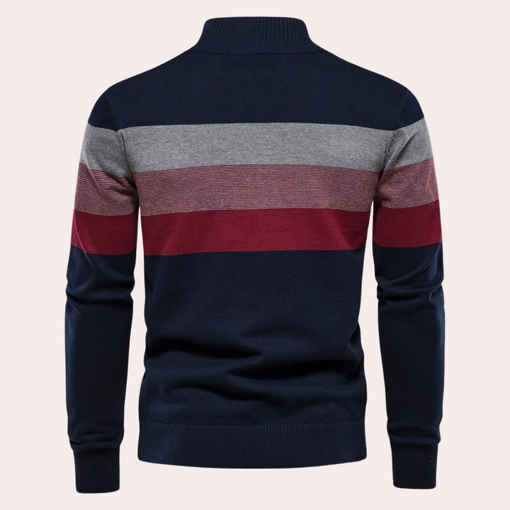 Levoire | Pull Pour Homme À Rayures Tendance