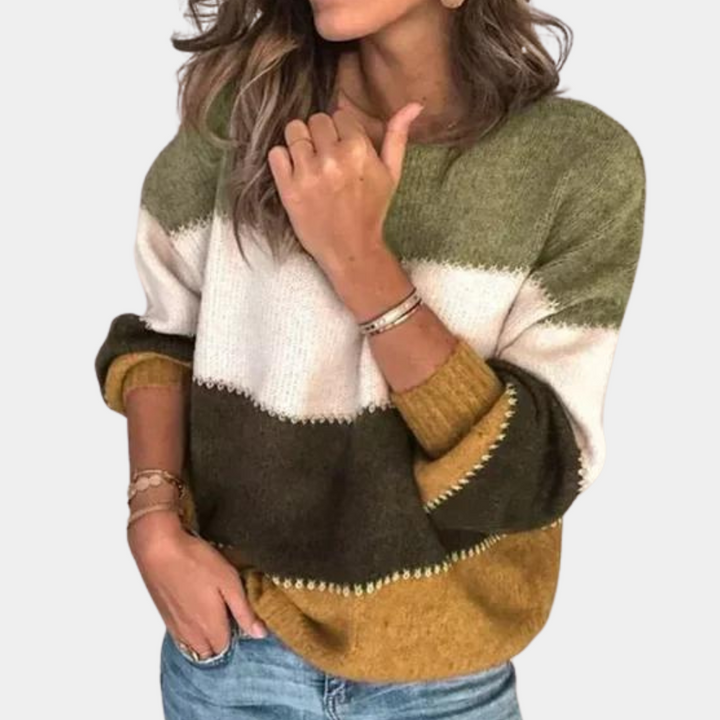 Levoire | Pull Hiver Confortable Et Intemporel Vert