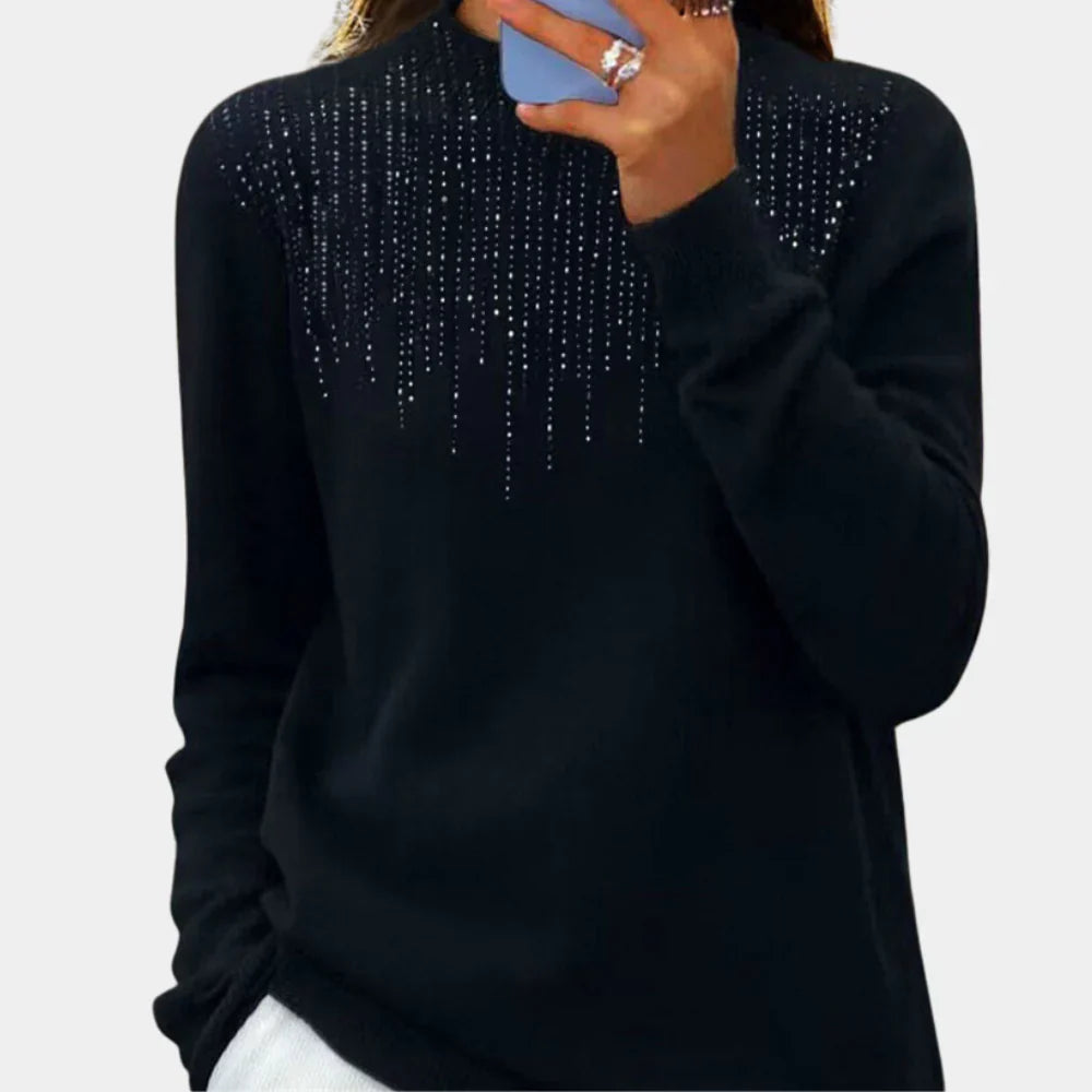 Levoire | Pull Femme Élégant Et Chaud Noir