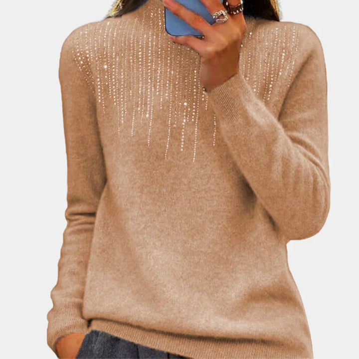 Levoire | Pull Femme Élégant Et Chaud Chameau