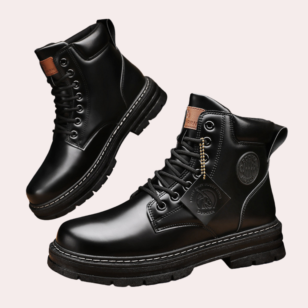 Levoire | Chaussures Pour Hommes Cuir Luxe Elegance Intemporelle Noir