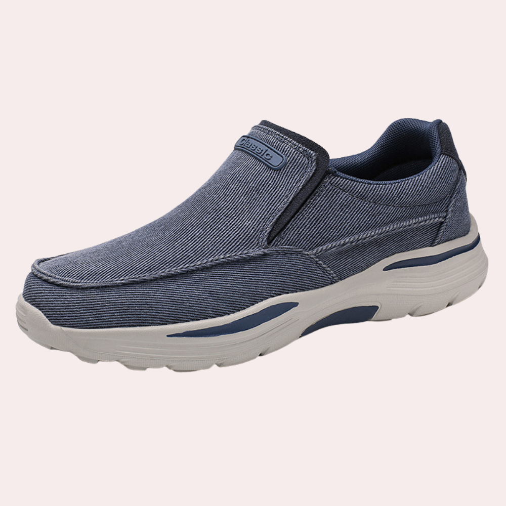 Levoire | Sneakers Pour Hommes Conception Moderne À Enfiler Respirant Decontracte Blauw
