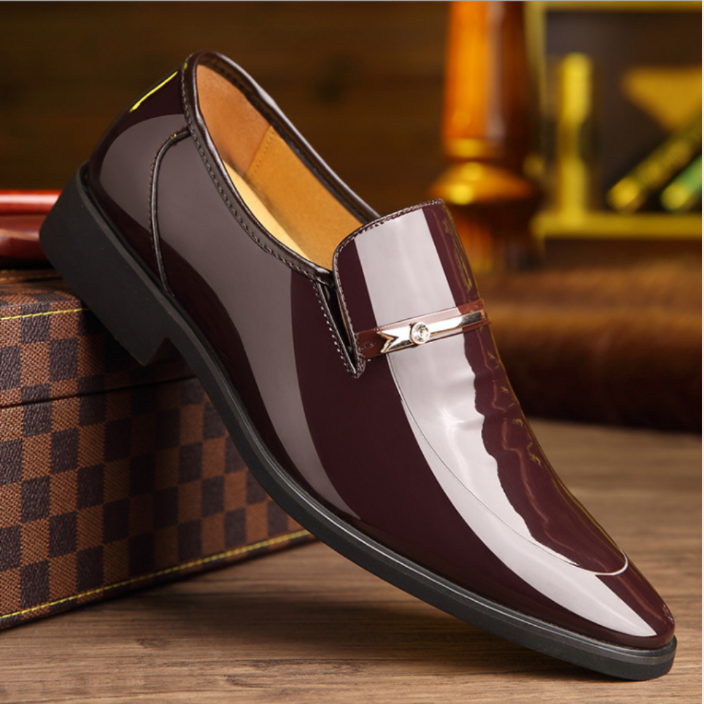 Levoire | Chaussures Pour Hommes Levoire | Chaussures D'Affaires De Luxe Cuir De Haute Qualite Brun Classique