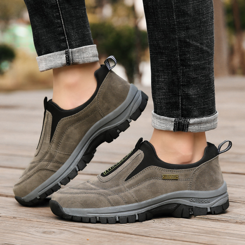 Levoire | Chaussures De Randonnee Pour Hommes Legères Et Confortables Antiderapantes Khaki