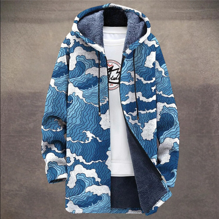 Levoire | Gilet Colorblock hommes Bleu