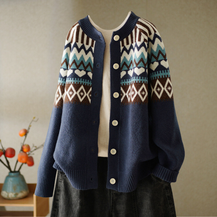 Levoire | Pull D’Hiver Col Bardot Moderne Bleu