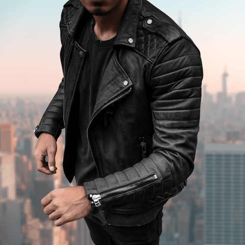 Levoire | Veste en cuir stylée et résistante.