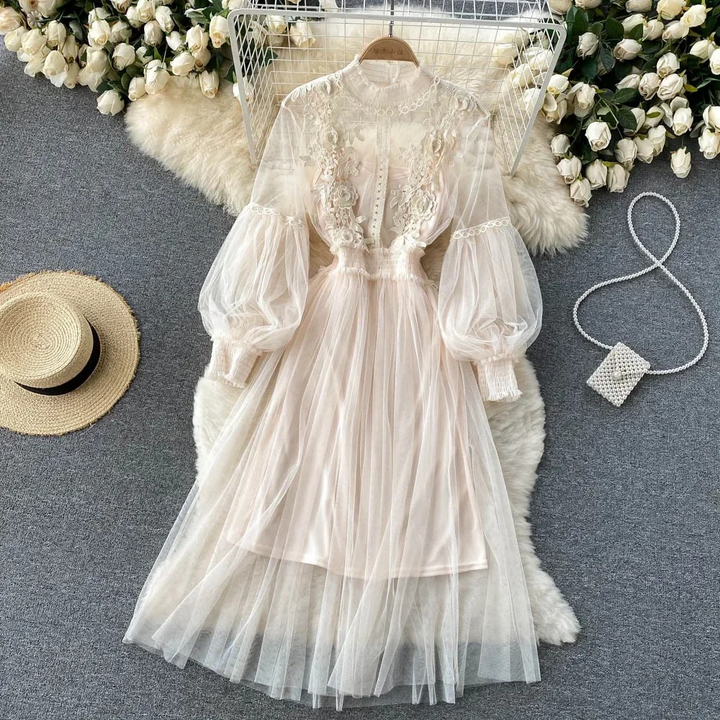 Levoire | Robe Fleurie Blanc