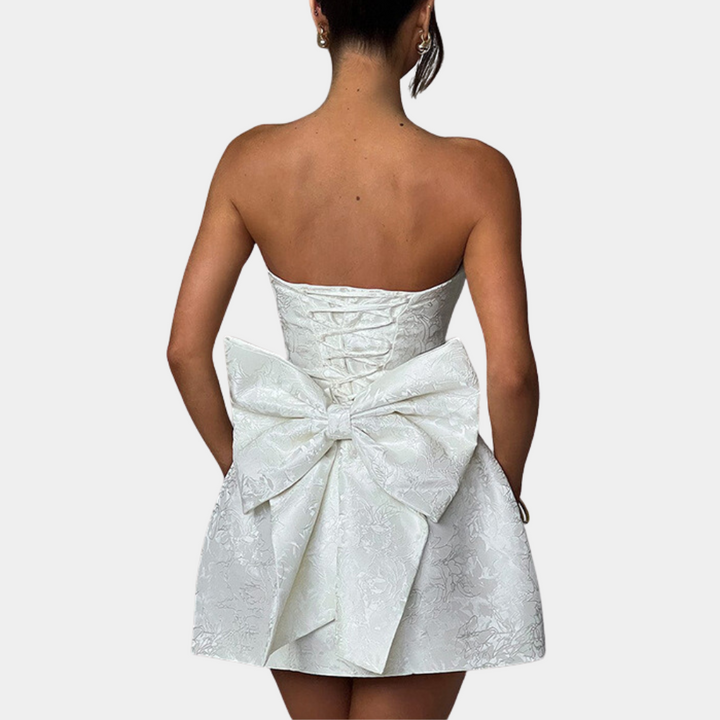 Levoire | Sans Manches Brodé Vêtements Féminins Avec Nœud
