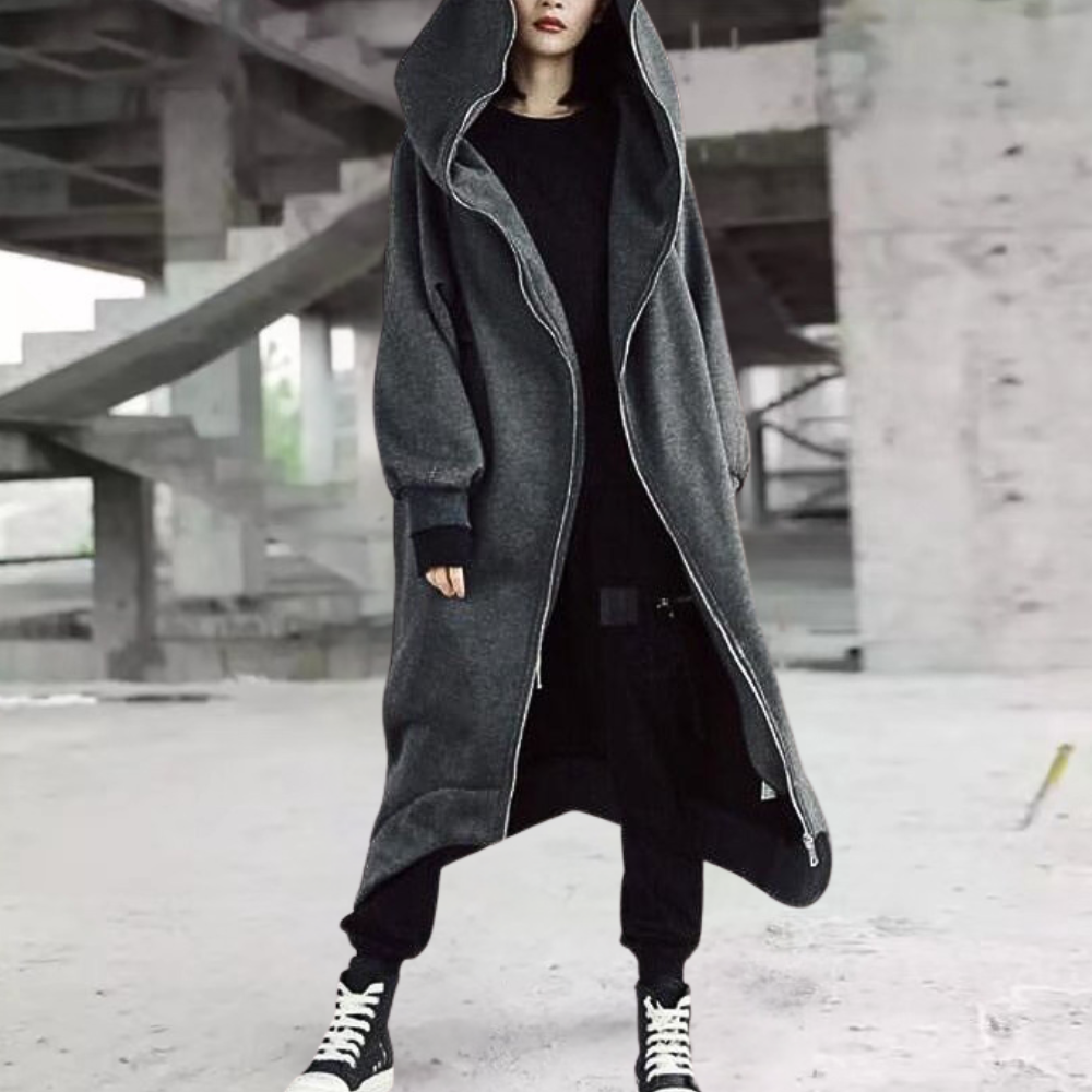 Levoire | Très Grand Manteau Pour Femmes Gris