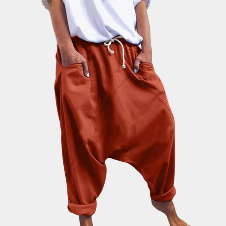 Levoire | Pantalons À Cordon Avec Poches Pour Femmes